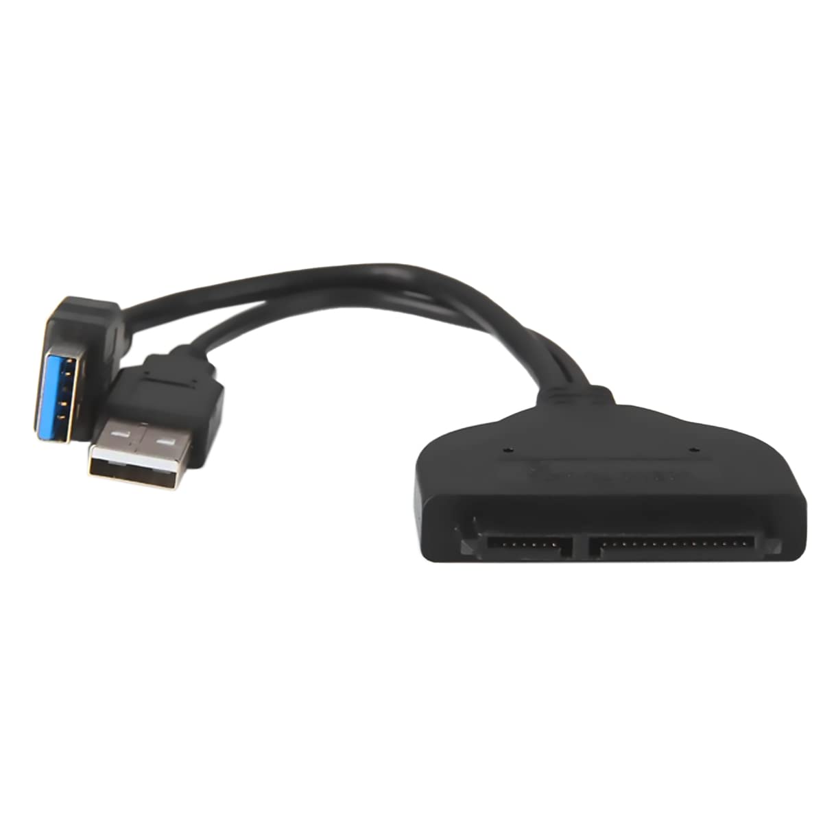 WLGQ SATA to USB Adapter, USB 3.0 to SATA III HDD Converter with USB Power Delivery for 2.5" 3.5" HDD Data Transfer - WLGQHUB