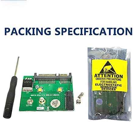 WLGQ M.2 to SATA SSD Adapter 2.5 7+15PIN Riser Card Solid State Drive PCBA - WLGQHUB