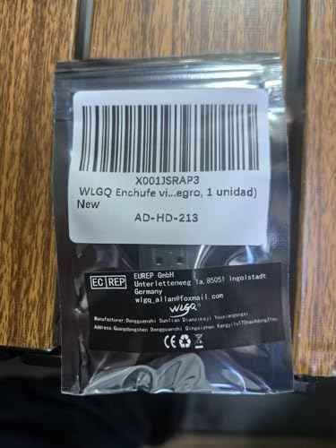 WLGQ 4K HDMI Dummy Load Emulator - High Resolution Virtual Monitor Display Adapter (Black - 1pc) - WLGQHUB