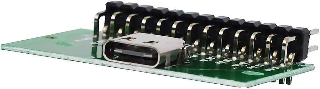 WLGQ USB-C Test Board with PCB Test Socket | 2.54mm Pitch Header | USB 3.1 Type-C Motherboard Diagnostic Tool for Electronics Engineers - WLGQHUB