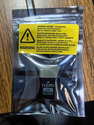 WLGQ 4K HDMI Dummy Load Emulator - High Resolution Virtual Monitor Display Adapter (Black - 1pc) - WLGQHUB