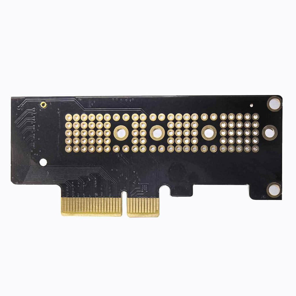 WLGQ M.2 NVMe SSD to PCIe Adapter Card - Black, Supports 2230/2242/2260/2280 - WLGQHUB