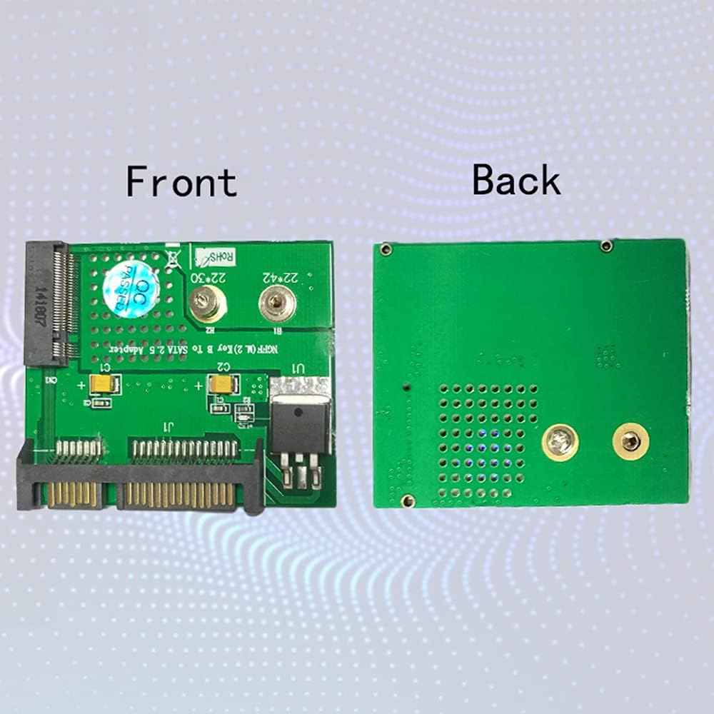 WLGQ M.2 to SATA SSD Adapter 2.5 7+15PIN Riser Card Solid State Drive PCBA - WLGQHUB