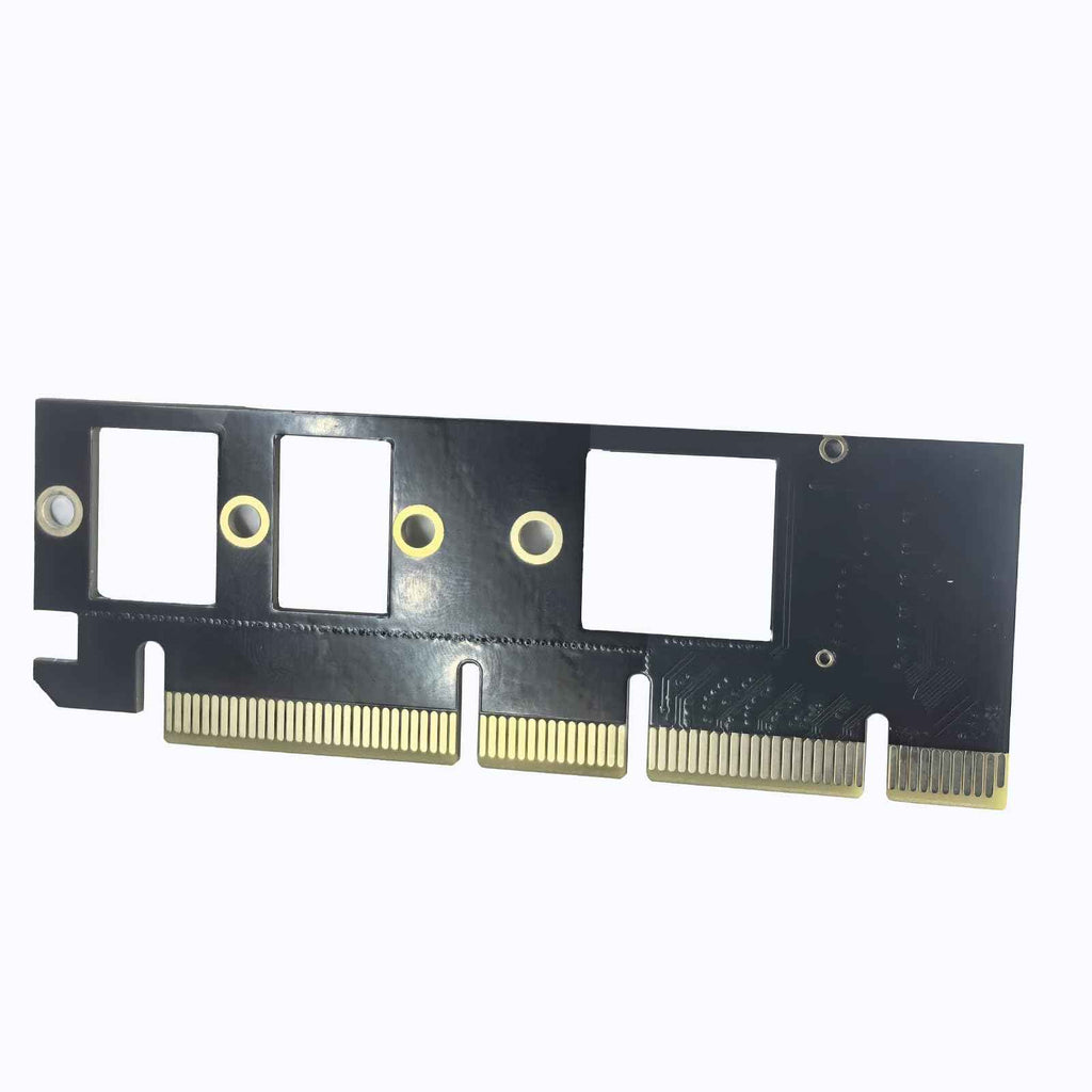 WLGQ M.2 NVMe SSD to PCIe Adapter Card - Black, Supports 2230/2242/2260/2280 - WLGQHUB