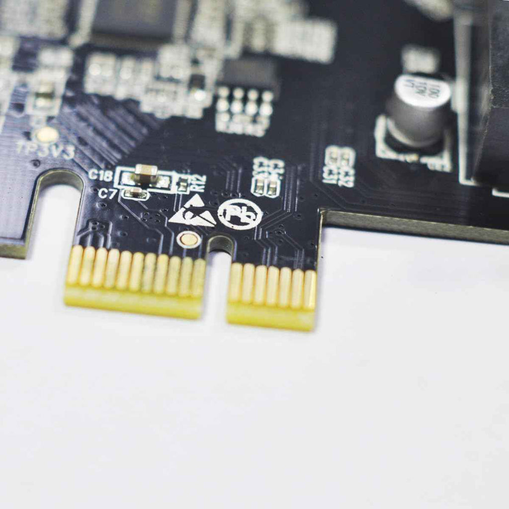 WLGQ PCI-E USB 3.0 Adapter Card - X1 to 2 Ports Dual 20 Pin IDC19 Pin PCI Express - WLGQHUB