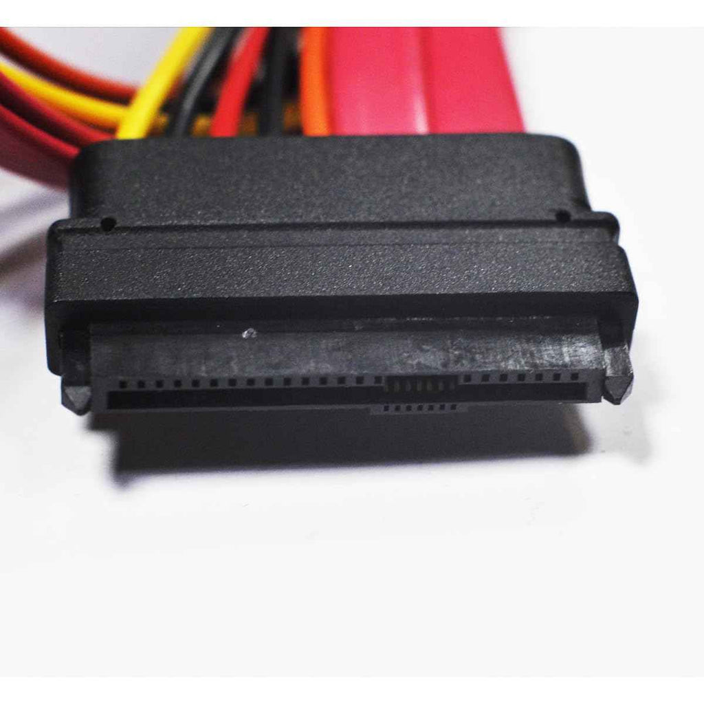 WLGQ SAS 29PIN SFF-8482 Extension Cable - Male to Female Hard Drive Cable - WLGQHUB