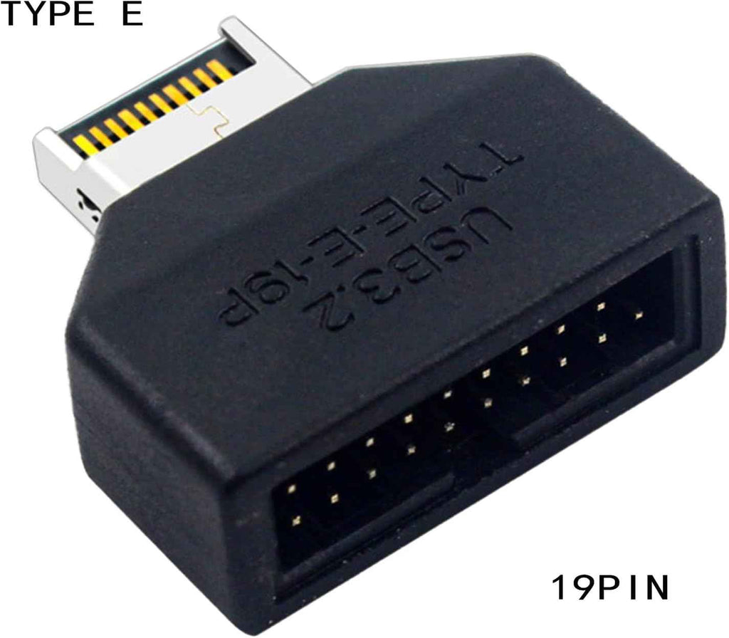 WLGQ USB 3.0 Motherboard Adapter - Type E to 19Pin Converter for Data Transfer - WLGQHUB