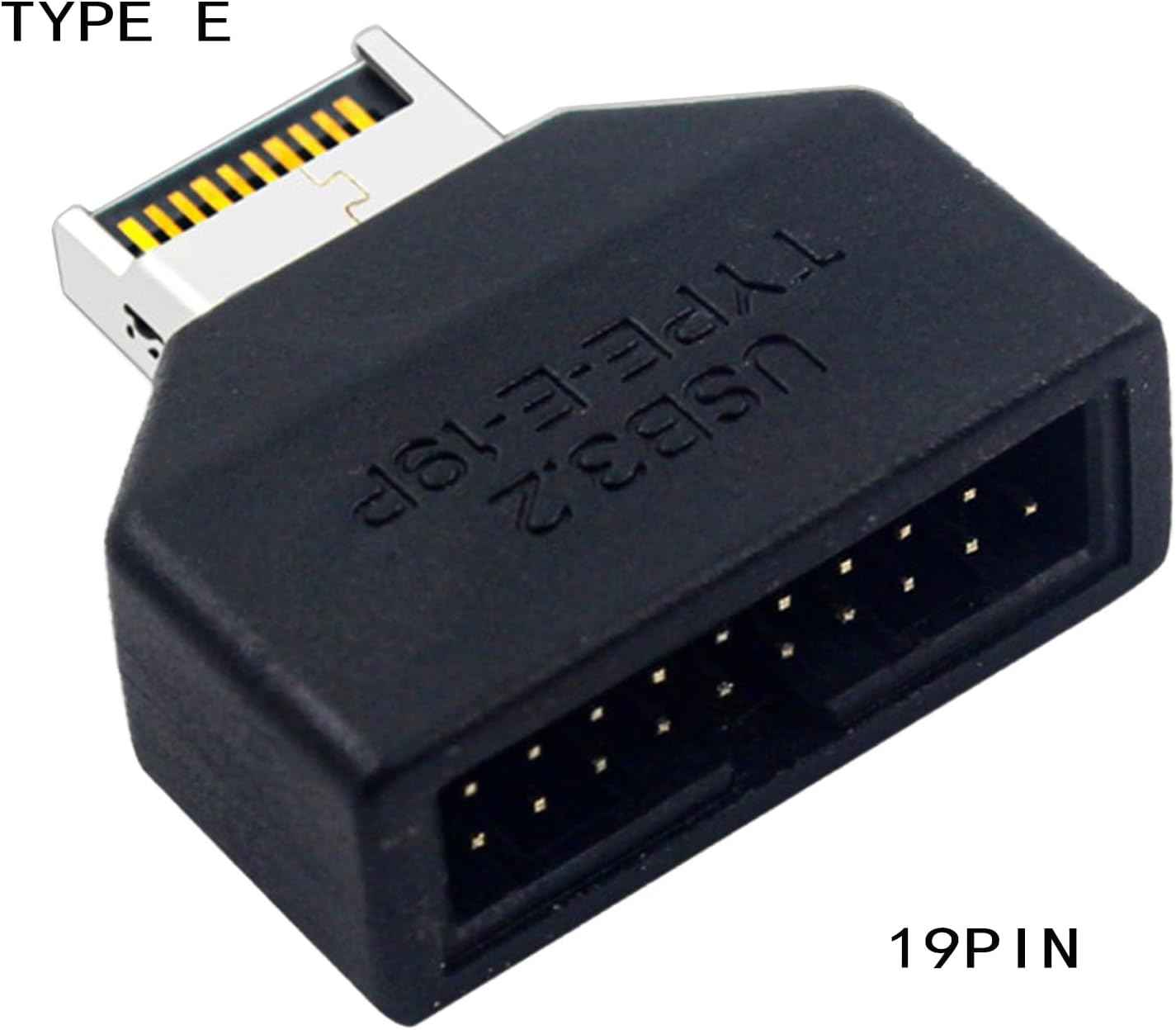 WLGQ USB 3.0 Motherboard Adapter - Type E to 19Pin Converter for Data Transfer - WLGQHUB