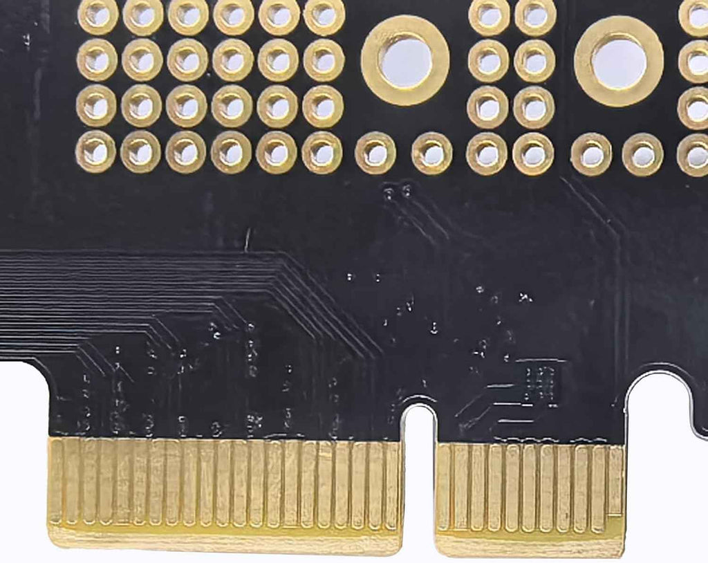 WLGQ M.2 NVMe SSD PCIe Adapter Card - Black, Supports 2230/2242/2260/2280 - WLGQHUB